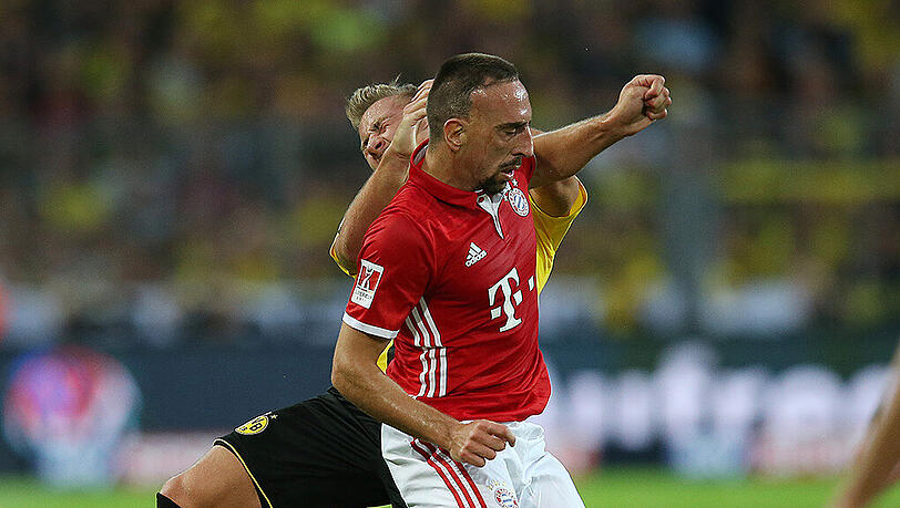 18. Franck Ribéry (FC Bayern) - 12 Mal gefoult 18. Franck Ribéry (FC Bayern) - 12 Mal gefoult