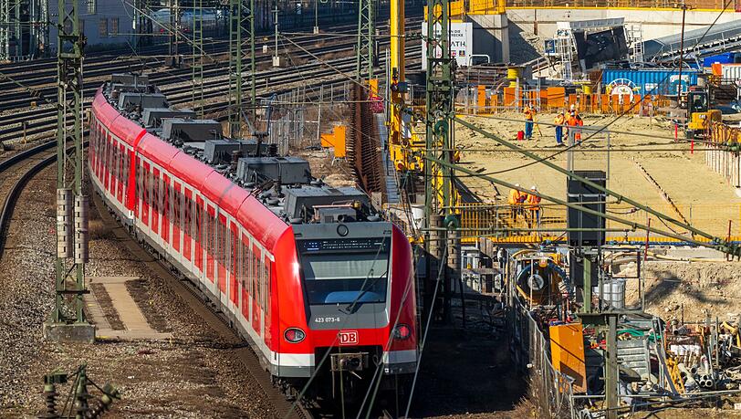 Im Herbst wird viel gebaut auf Münchens S-Bahn-Strecken. (Archivbild)