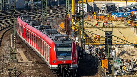 Im Herbst wird viel gebaut auf Münchens S-Bahn-Strecken. (Archivbild)