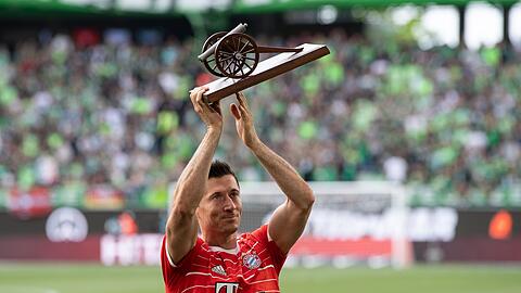 War es ein Abschied? Bayerns Robert Lewandowski könnte bald ein anderes Trikot tragen.