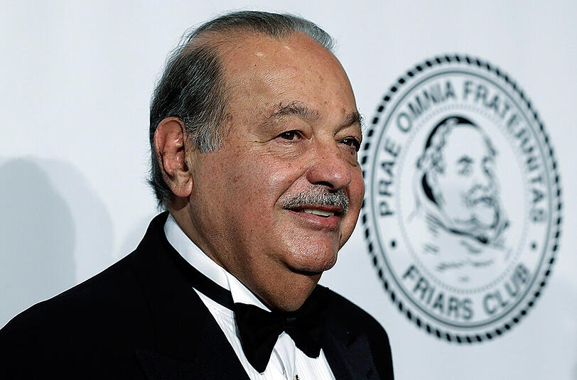 Platz 4: Herbe Verluste musste der Mexikaner Carlos Slim hinnehmen. Er verlor über 27 Milliarden Doller im vergangenen Jahr. Dennoch besitzt er immer noch die stattliche Summe von 50 Milliarden Dollar.