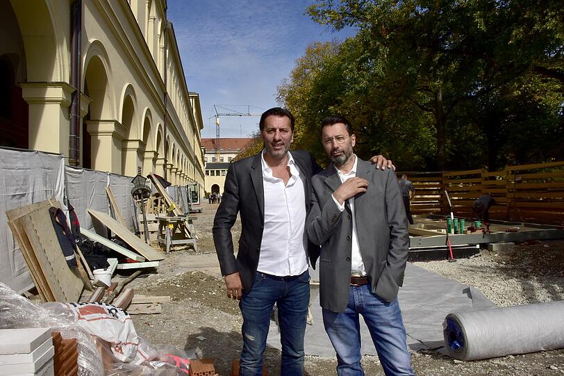 Ugo und Pino Crocamo stellen das neue Tambosi vor