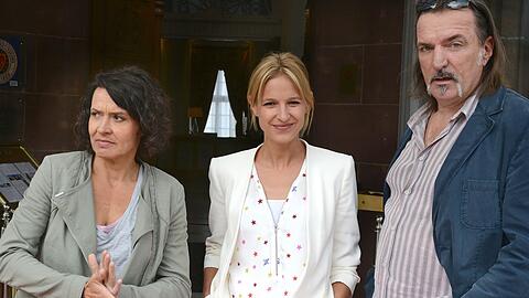 Ziehen nicht immer an einem Strang: die Ludwigshafener Ermittler Lena Odenthal (Ulrike Folkerts, links), Johanna Stern (Lisa Bitter) und Mario Kopper (Andreas Hoppe).