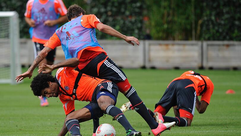 Der FC Bayern arbeitet am Feinschliff. Der FC Bayern arbeitet am Feinschliff.