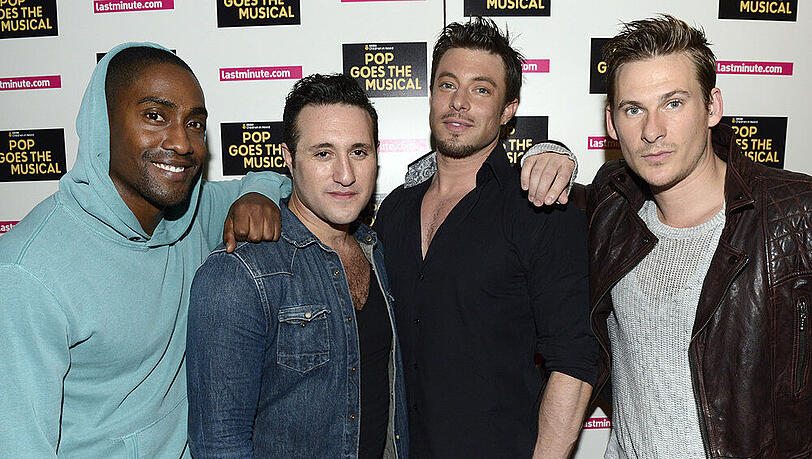 Lee Ryan (rechts) mit seinen Blue-Kollegen