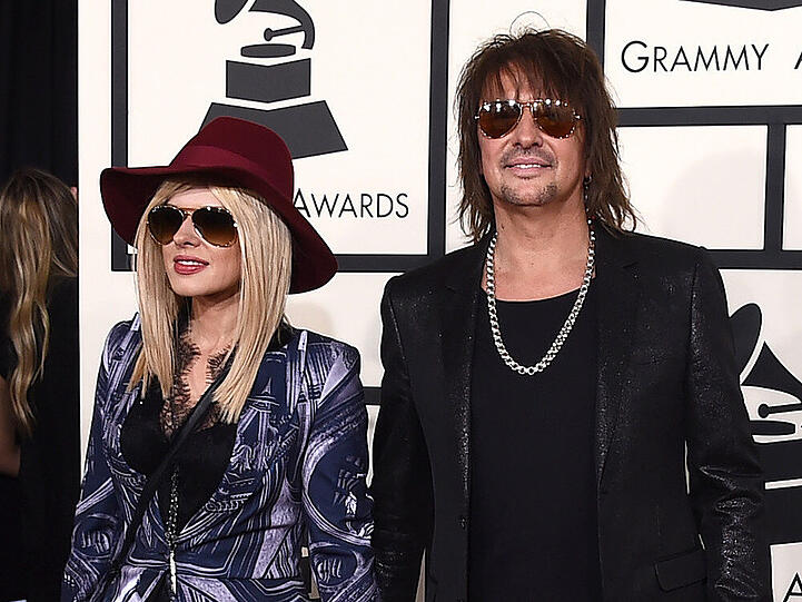 So einträchtig dürfte man Nikki Lund und Richie Sambora wohl nicht mehr zusammen sehen