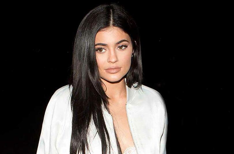 Kylie Jenner ist die Halbschwester von Kim Kardashian