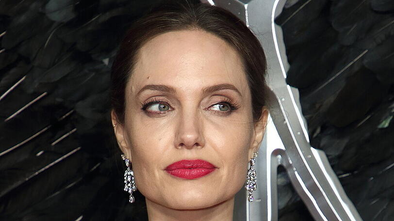 Angelina Jolie vor einem Jahr in London