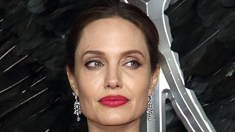 Angelina Jolie vor einem Jahr in London