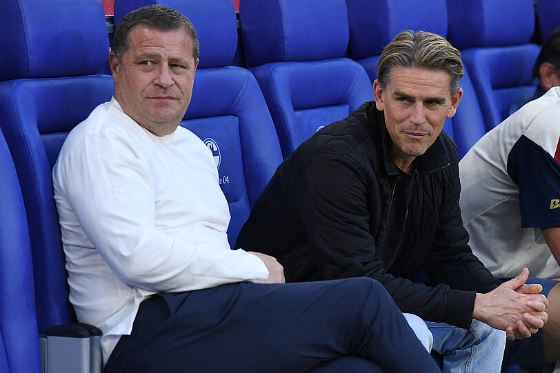 Liefern zusammen gute Ergebnisse: Freund und Sportvorstand Max Eberl (l.).