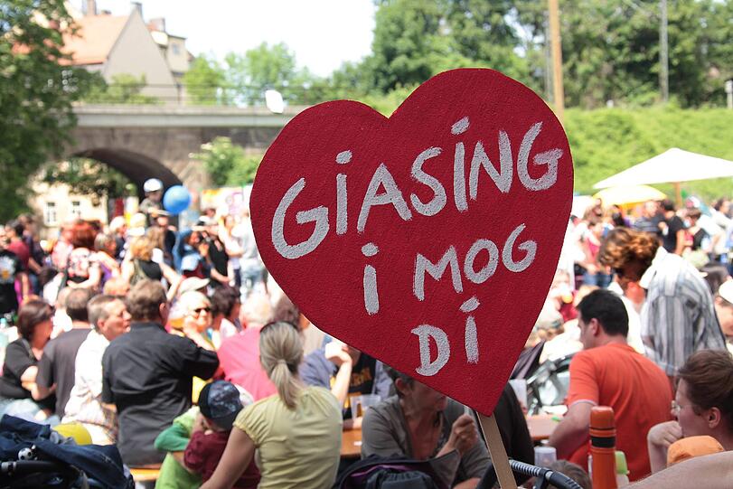Gegen Spekulanten: Eine Demo der Aktionsgruppe Untergiesing.