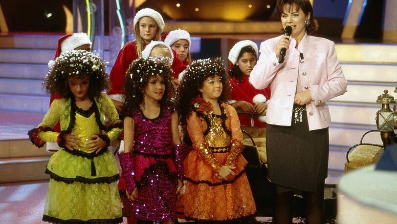 Marijke Amado präsentierte die "Mini Playback Show" von 1990 bis 1998