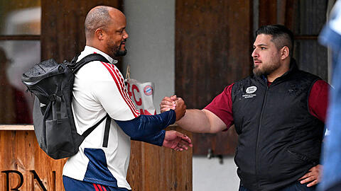 In Trainingslager am Tegernsee angekommen: Bayern-Trainer Vincent Kompany.