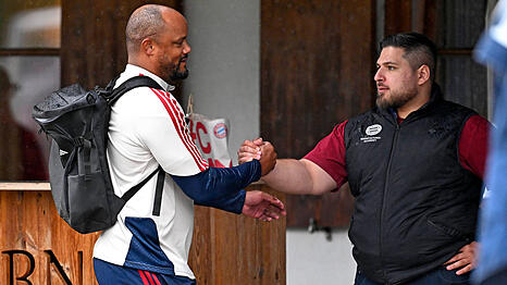 In Trainingslager am Tegernsee angekommen: Bayern-Trainer Vincent Kompany.