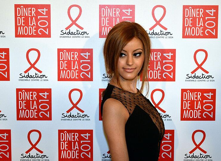 Model und Designerin: Die Französin Zahia Dehar auf der Fashion Week in Paris