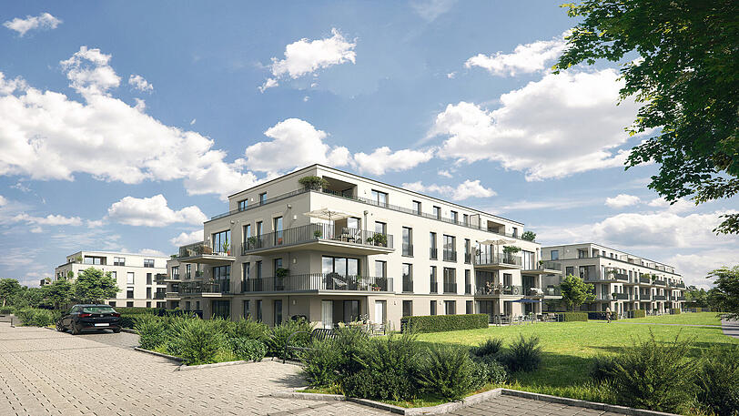 Sonnige und ruhige Neubauwohnungen direkt am Park gelegen