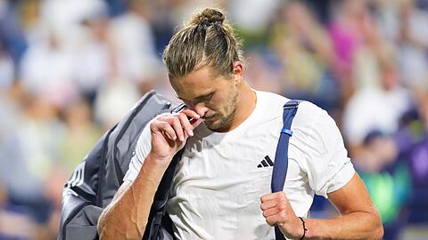 Vergab einen Matchball und verlor im Anschluss das Halbfinale: Alexander Zverev.