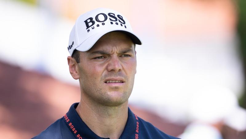 Martin Kaymer aus Deutschland in Aktion.