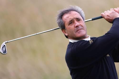Befindet sich auf dem Weg der Besserung: Golf-Ass Severiano Ballesteros, der an einem Hirn-Tumor leidet.