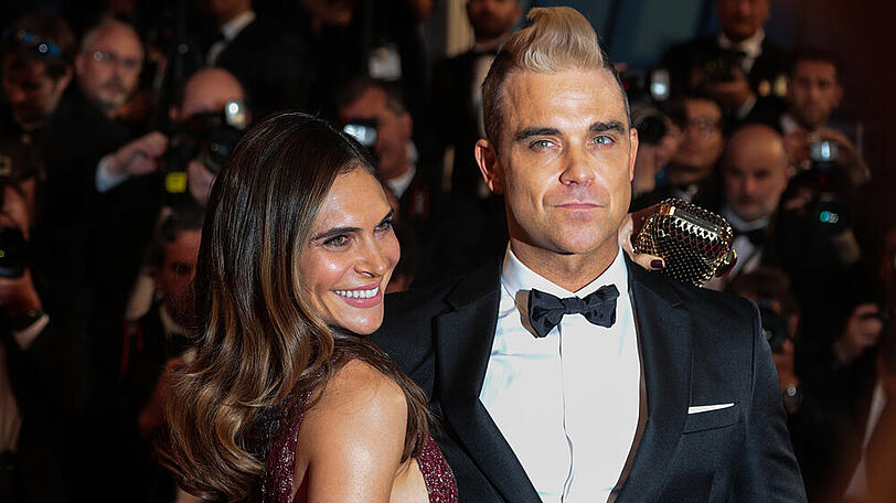 Ayda Field und Robbie Williams haben Spaß in der Quarantäne
