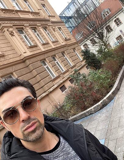 Baumfreund Eren Bektas (41). Baumfreund Eren Bektas (41).