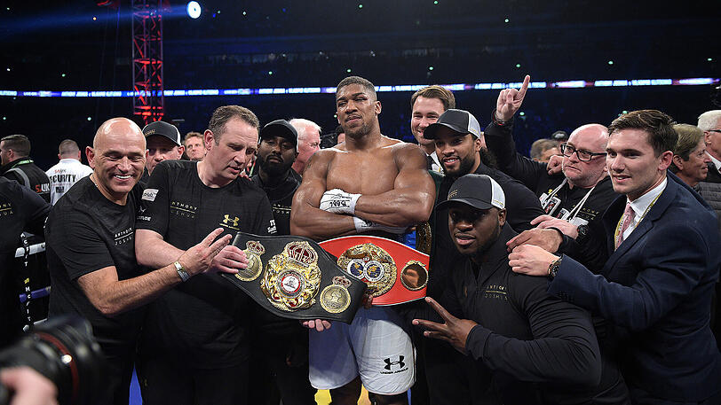 Klitschko verliert gegen Joshua. Die Bilder vom Boxkampf des Jahres.