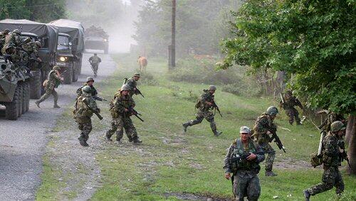 Welches Ziel die russischen Soldaten in Georgien haben, ist unklar Welches Ziel die russischen Soldaten in Georgien haben, ist unklar