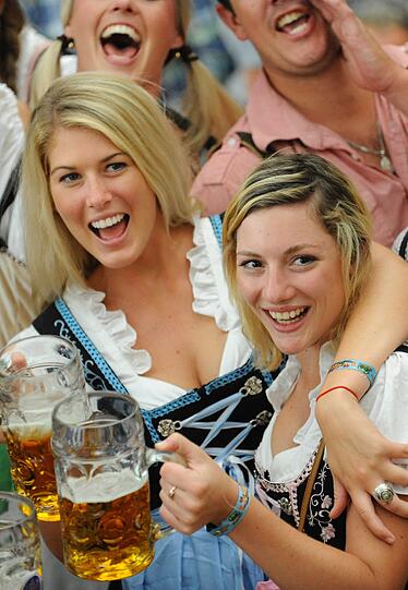 So schön ist es nur auf der Wiesn