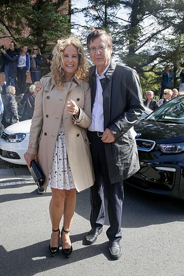 Katja Burkard und Hans Mahr.