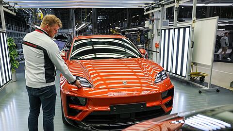 Das auslieferungsst&auml;rkste Fahrzeug von Porsche im Jahr 2025: der Macan. (Archivbild)