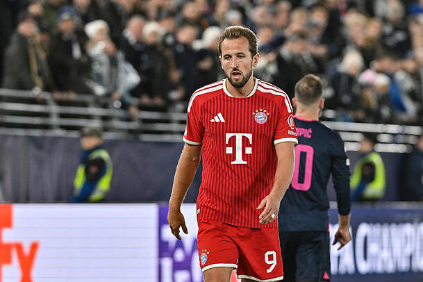 Kritisierte Michael Olise für seinen Platzverweis: Harry Kane. Kritisierte Michael Olise für seinen Platzverweis: Harry Kane.