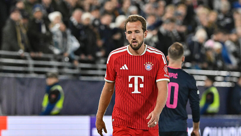 Kritisierte Michael Olise für seinen Platzverweis: Harry Kane. Kritisierte Michael Olise für seinen Platzverweis: Harry Kane.