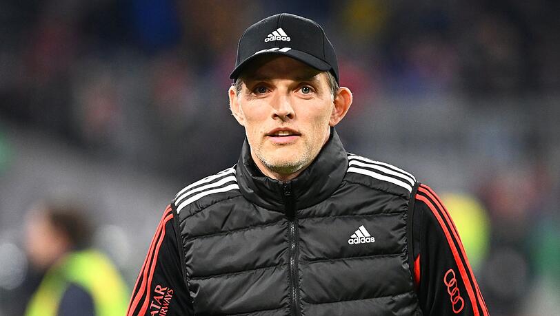 Thomas Tuchel betritt das Stadion.