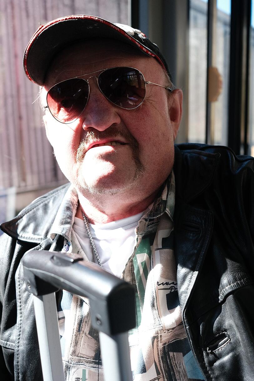 Drei, vier Mal die Woche f&auml;hrt Harald Tille mit der neuen Tram.