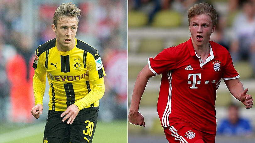 Felix gegen Felix: Auch auf Felix Passlack (Borussia Dortmund) und Felix Götze (FC Bayern) kommt es im U19-Endspiel um die deutsche Meisterschaft an.
