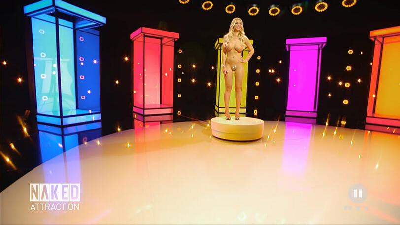 Cathy Lugner bei "Naked Attraction". Die Bilder.