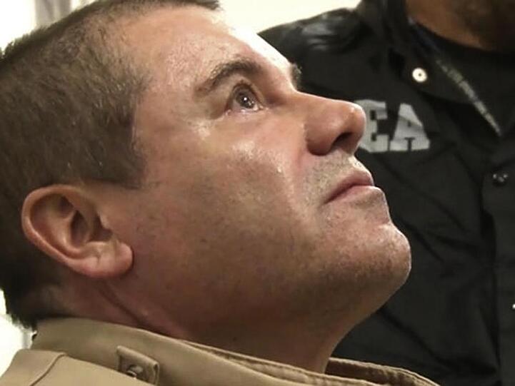 In allen zehn Anklagepunkten schuldig gesprochen worden: Joaquín "El Chapo" Guzmán.
