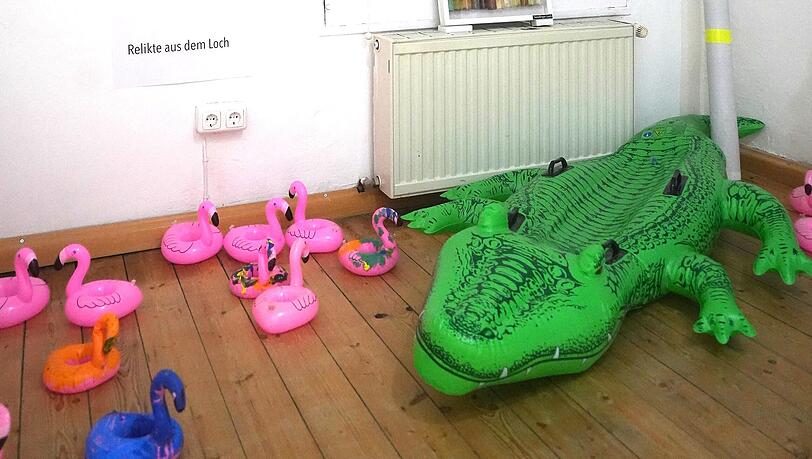 In der Ausstellung "Sendling 2.0&ldquo; gibt&rsquo;s auch Fundst&uuml;cke aus dem Sendlinger Loch zu sehen.