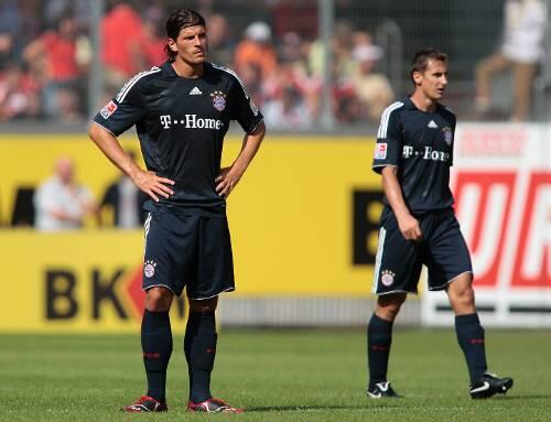 Bei Bayern zuletzt getrennt, in der Natuionalelf wieder gemeinsam im Sturm: Mario Gomez (l.) und Miroslav Klose.