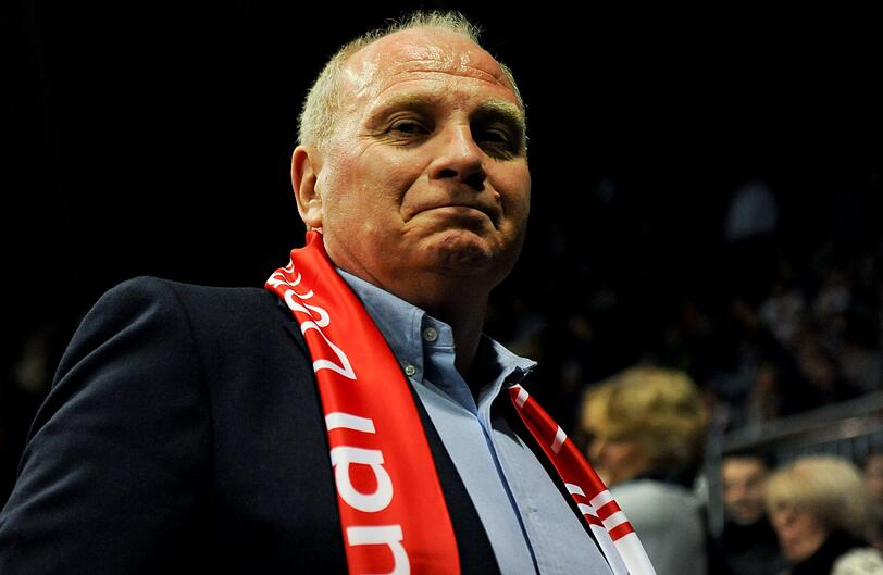Uli Hoeneß hat die Basketballabteilung des FC Bayern immer maßgeblich angeschoben.