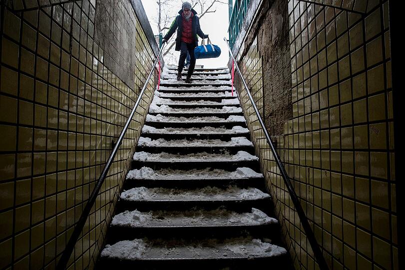 Schneechaos in den USA: Bilder aus New York