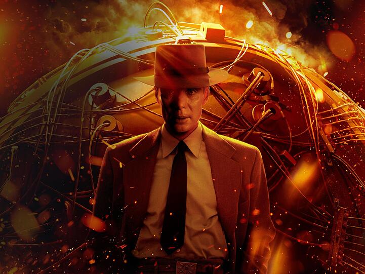 Christopher Nolan liefert mit seinem zwölften Spielfilm, dem als Psychothriller erzählten Biopic "Oppenheimer", einen weiteren Beweis dafür, dass Anspruch und Blockbuster-Kino kein Widerspruch sein müssen. Christopher Nolan liefert mit seinem zwölften Spielfilm, dem als Psychothriller erzählten Biopic "Oppenheimer", einen weiteren Beweis dafür, dass Anspruch und Blockbuster-Kino kein Widerspruch sein müssen.