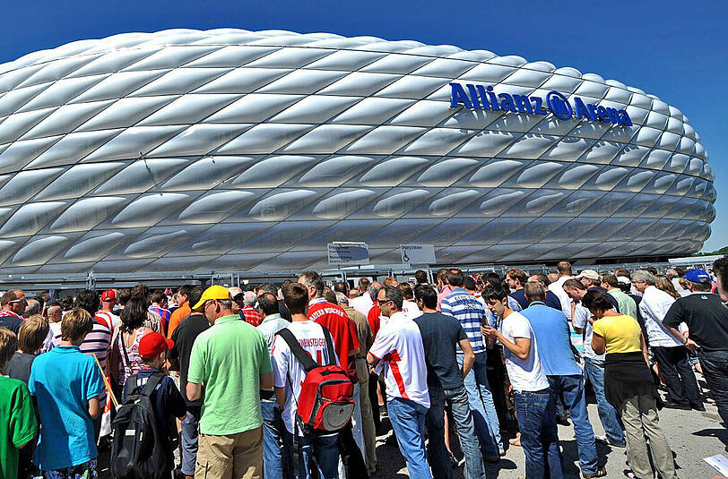 München hat sich als erste deutsche Stadt offiziell als Austragungsort der Fußball-Europameisterschaft 2020 beworben. (Archivbild)