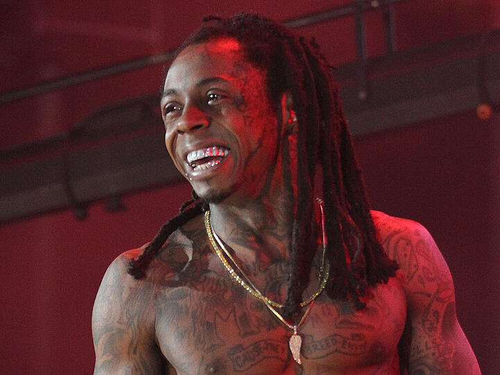 Lil Wayne bei einem Konzert in New Jersey im Juni 2014
