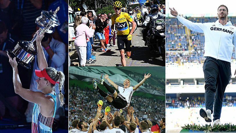 Das Sportjahr in Bildern zum Durchklicken.