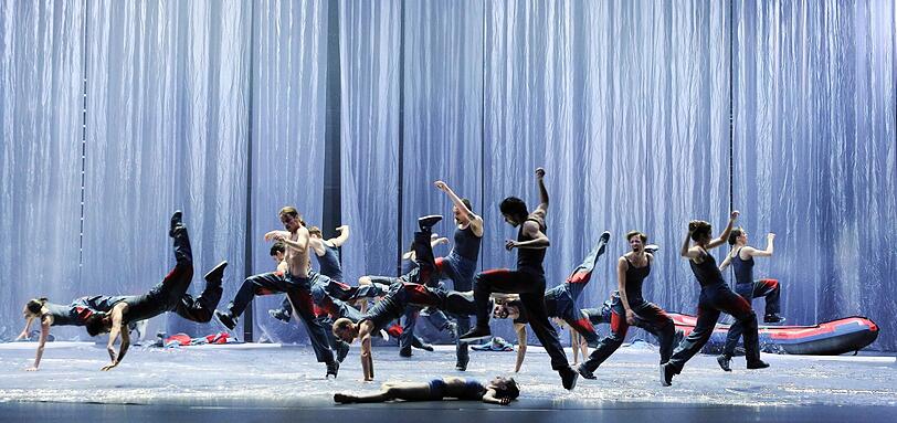 Das Ballett "Atlantis" im Gärtnerplatztheater.