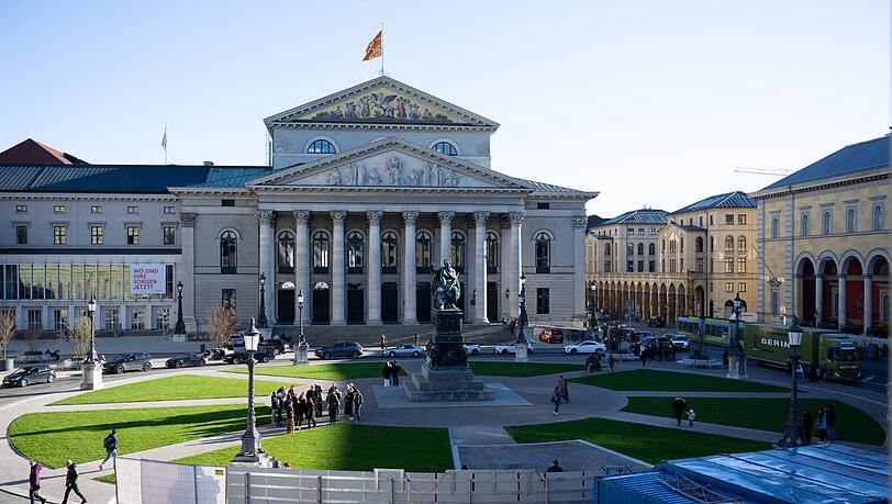 Zumindest der Platz vor der Staatsoper und dem Residenztheater ist schon erneuert. (Archivbild)