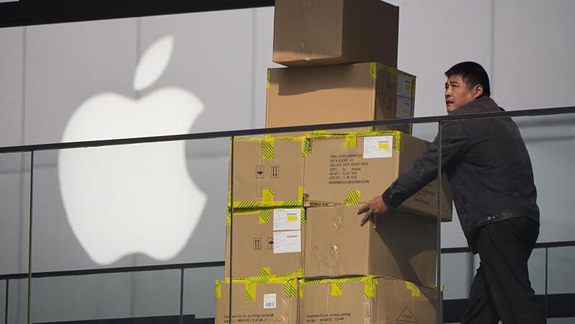 In China werden die meisten iPhones zusammengebaut.