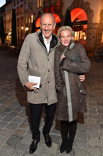 Hans-Joachim Stuck mit Frau Uschi