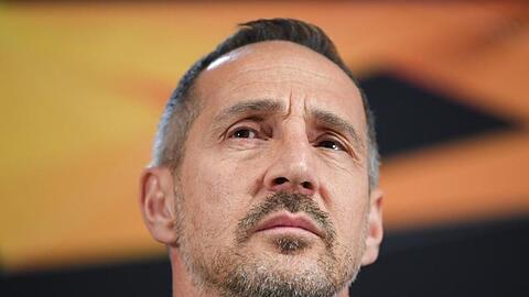 Hat mit Frankfurt seinen Ex-Club Salzburg vor Augen: Eintracht-Coach Adi Hütter.